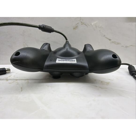 Original Microsoft Xbox S-Type OEM Black Wired Controller With Breakaway Cable - Picture 9 of 9